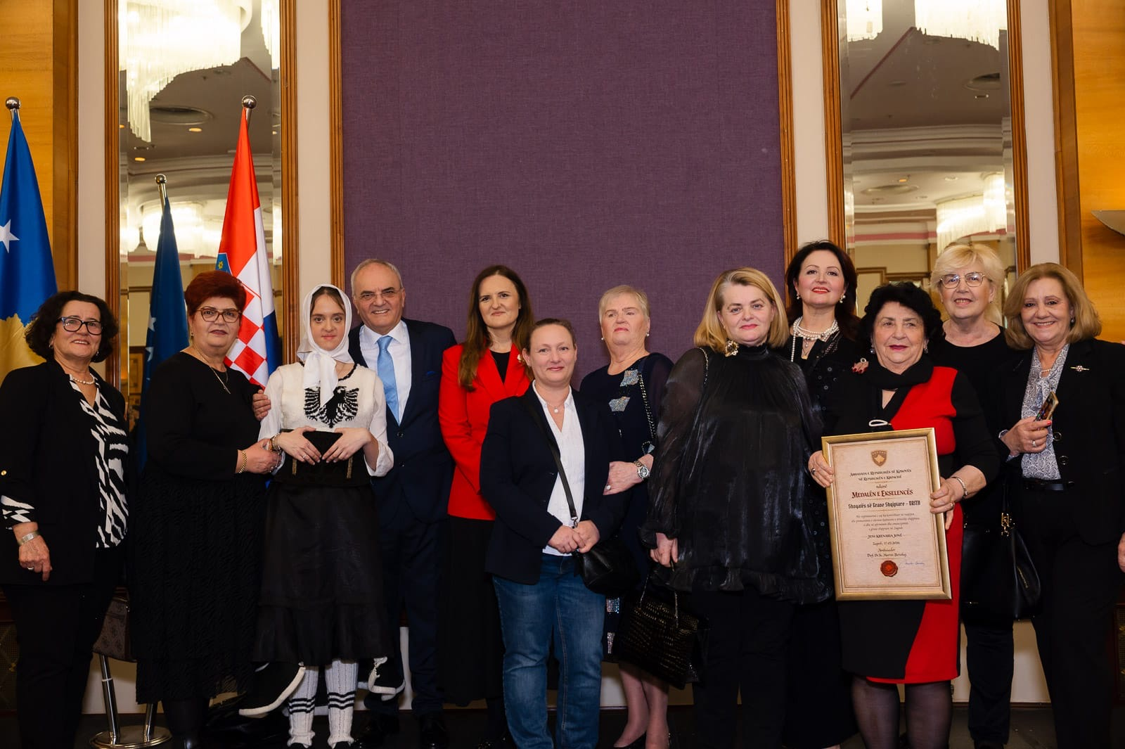 Medalja izvrsnosti Udruzi “Drita” povodom Dana neovisnosti Kosova
